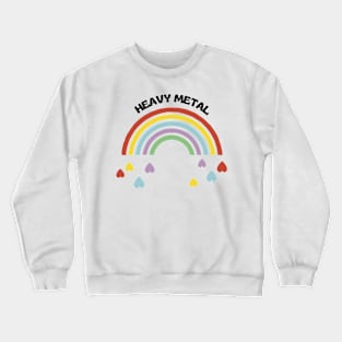 Heavy Metal Music Lover Crewneck Sweatshirt